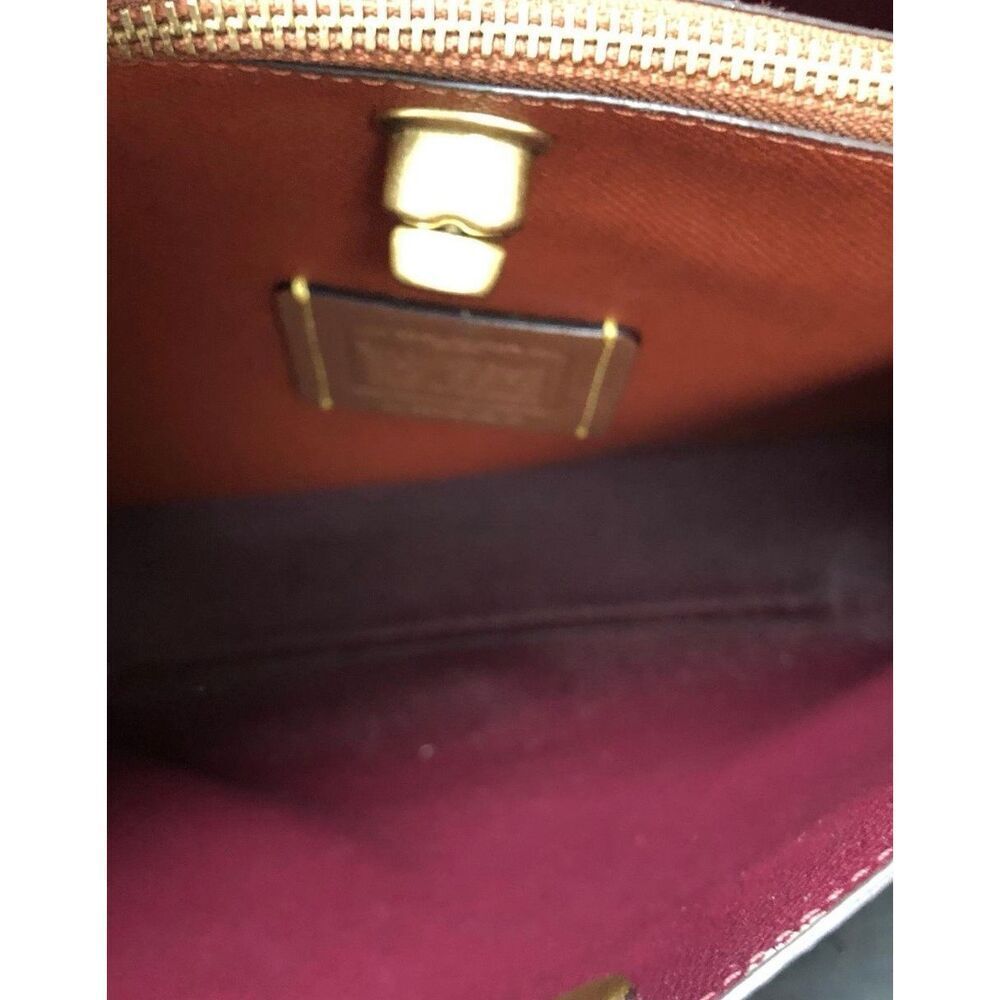 Coach Willow coated canvas signature pattern shoulder bag - Picture 10 of 11
